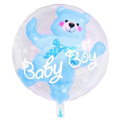 24-inch Transparent Bounce Ball Birthday Party Layout Supplies Balloon - HD Wireless Product #5