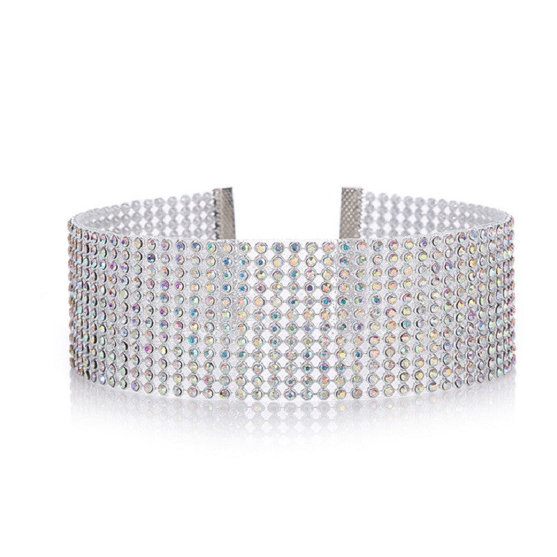 Fashion Women Full Crystal Rhinestone Choker Necklace Wedding Jewelry Chokers Necklaces For Women 6091178714394 89508924 a11e