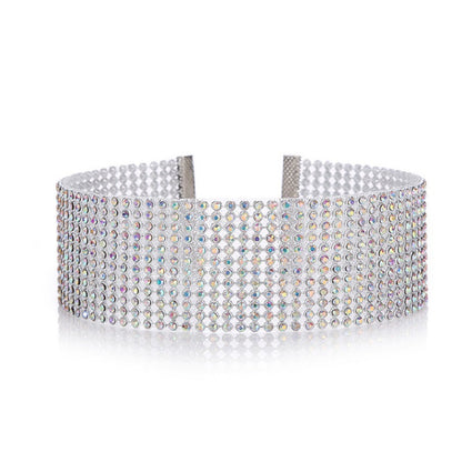 Fashion Women Full Crystal Rhinestone Choker Necklace Wedding Jewelry Chokers Necklaces For Women 6091178714394 89508924 a11e