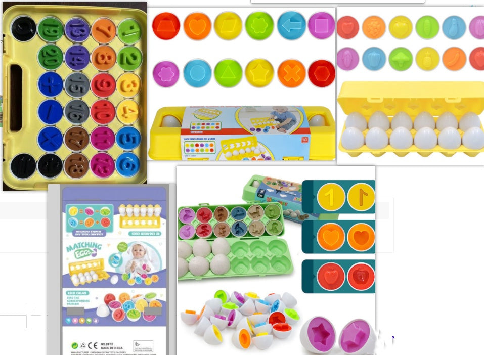 Baby Learning Educational Toy Smart Egg Toy Games Shape Matching Sorters Toys Montessori Eggs Toys For Kids Children 60a20aa7