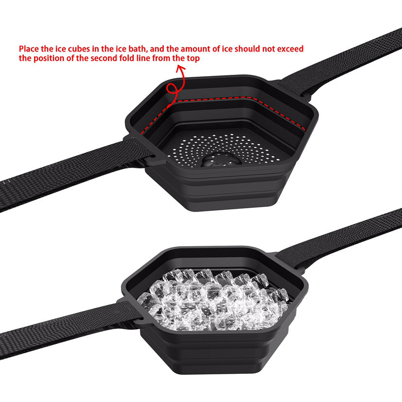Sports Rehabilitation Training Ice-bath Folding Silicone Portable Ice-bath Device 60a61a40 0a2e 4275 9f60 643755c57d03