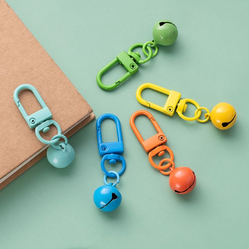 Candy Colored Bell Keychain Pendant 60c83f65 cdda 40e7 93ee 1dfeb7fccc94