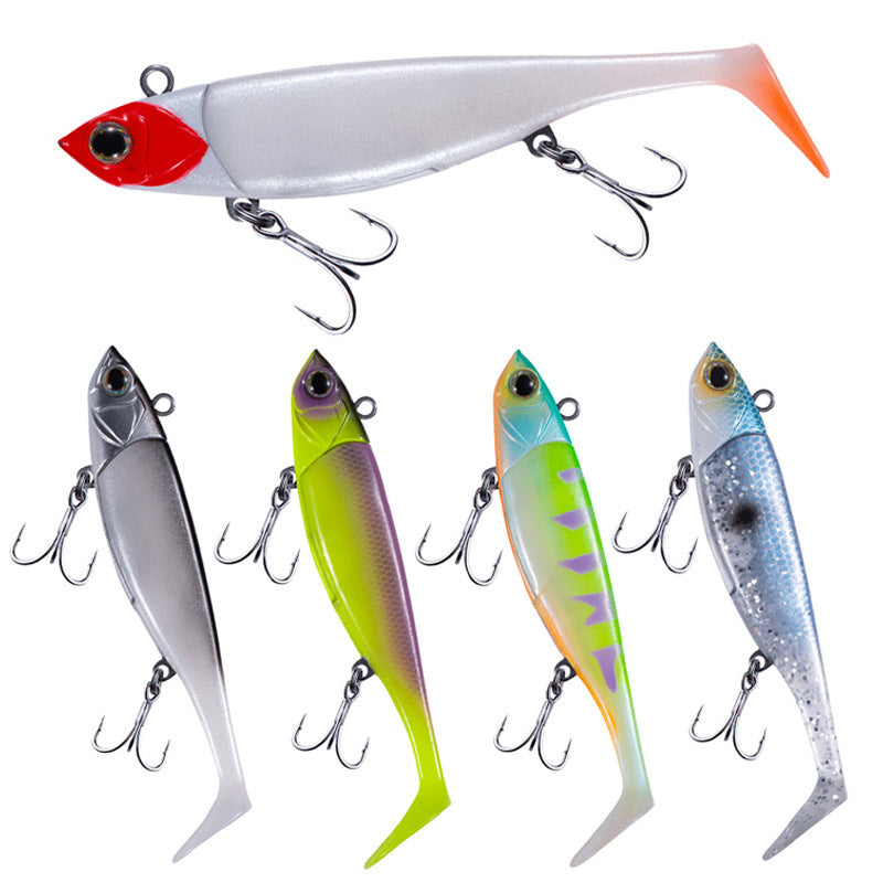 Tail Soft Bait Sea Fishing Lure Fish Type Jig Hook Tossing Fake Fish Weever Topmouth Culter 60e2622a f10e 43ad 9b9f 3c8b4240a