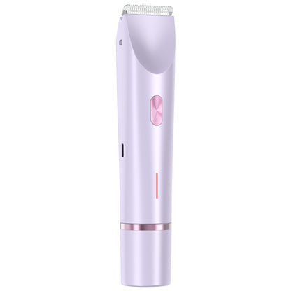 2 In 1 Hair Remover Women's Double Head Shaver Private Pubic Hair Trimmer Electric Razor Wet Dry Electric Body Hair - HD Wireless Product #13
