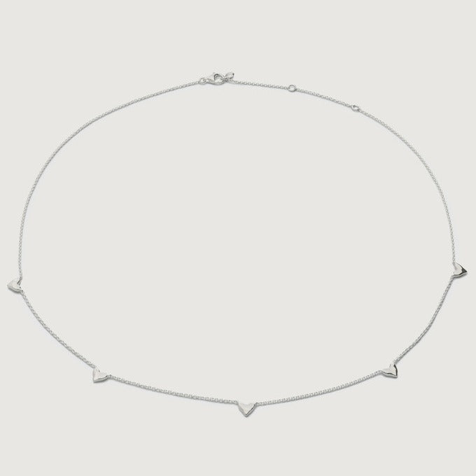 S925 Silver Plated Monica Small Wish Necklace 60f418b0 8fe0 43e7 b706 1004c164e354