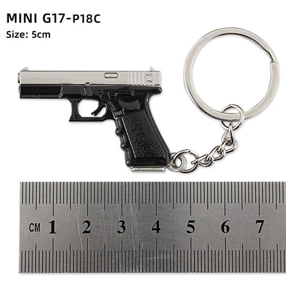 Alloy P92 Model G17 Sand Eagle Left Wheel Keychain 60fb4c65 c893 4a46 b1b0 c78616fe6ea8