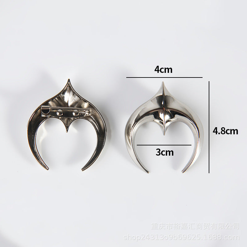 Metal Simplicity Ins Style Temperament Brooch Accessories 610890b4 e5ce 4cf1 8e25 93a06a9e9256