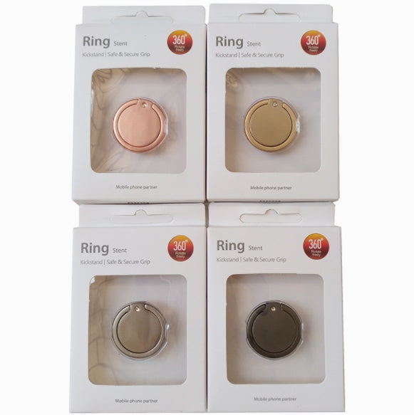 Foreign trade all metal round mobile phone ring bracket export quality support customized  manufacturers - 图片 6