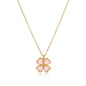 Temperament Diamond-encrusted Opal Four-leaf Clover Collarbone Chain 612416a3 269f 4b6d a787 28db8b1b89f7