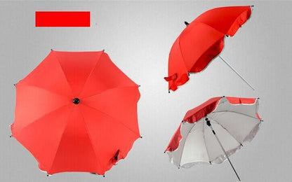360 Degrees Pram Umbrellas Cart Accessories Adjustable Stroller Umbrella - HD Wireless Product #9