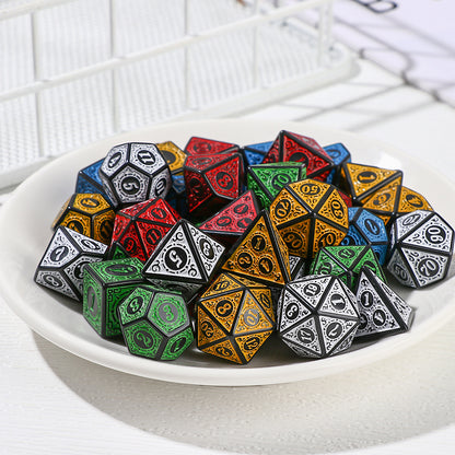 Pattern Multi-faceted Digital Dice Running Group Board Game Accessories Props 6125de7b 8c00 4f93 9afe 6b23f0d77ca3