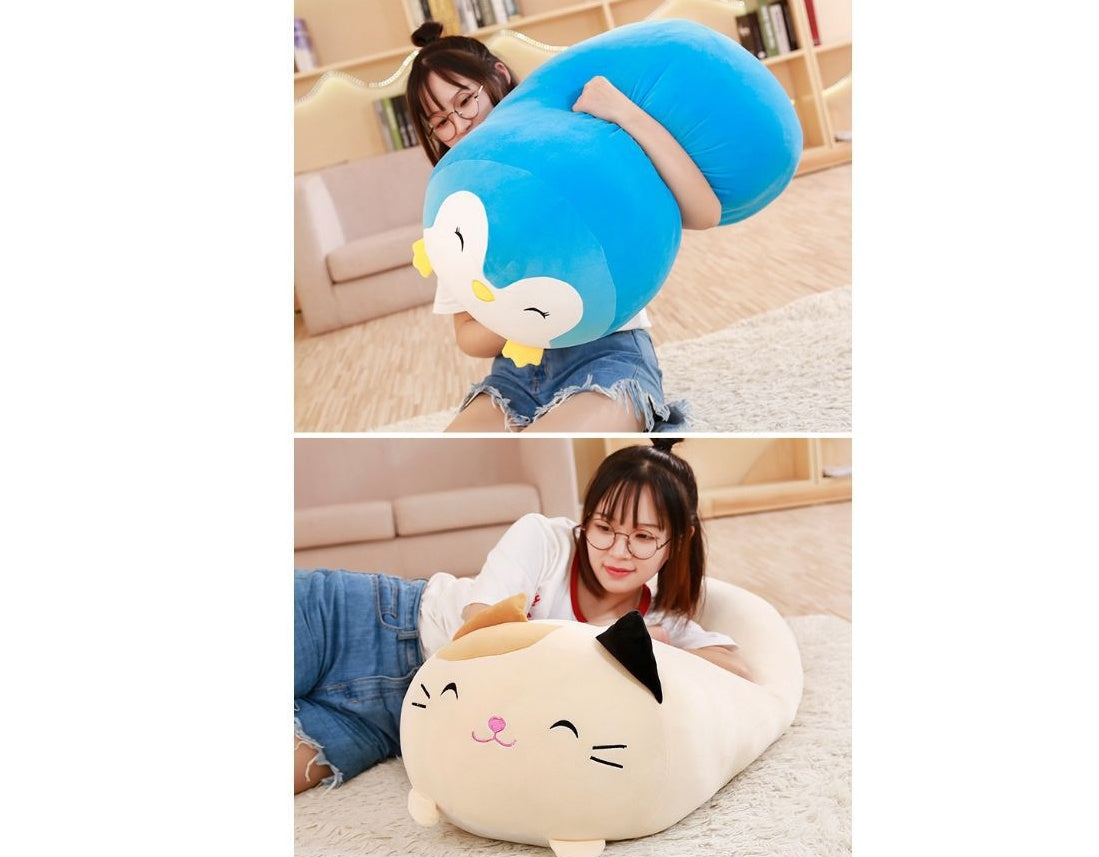 Sleeping Long Pillow Soft Plush Down Cotton 613116508530