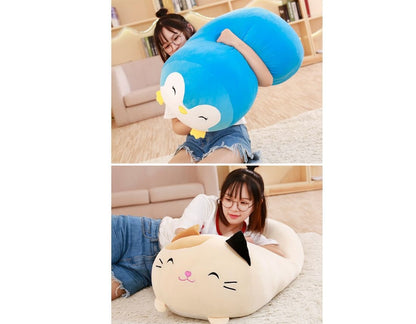 Sleeping Long Pillow Soft Plush Down Cotton 613116508530