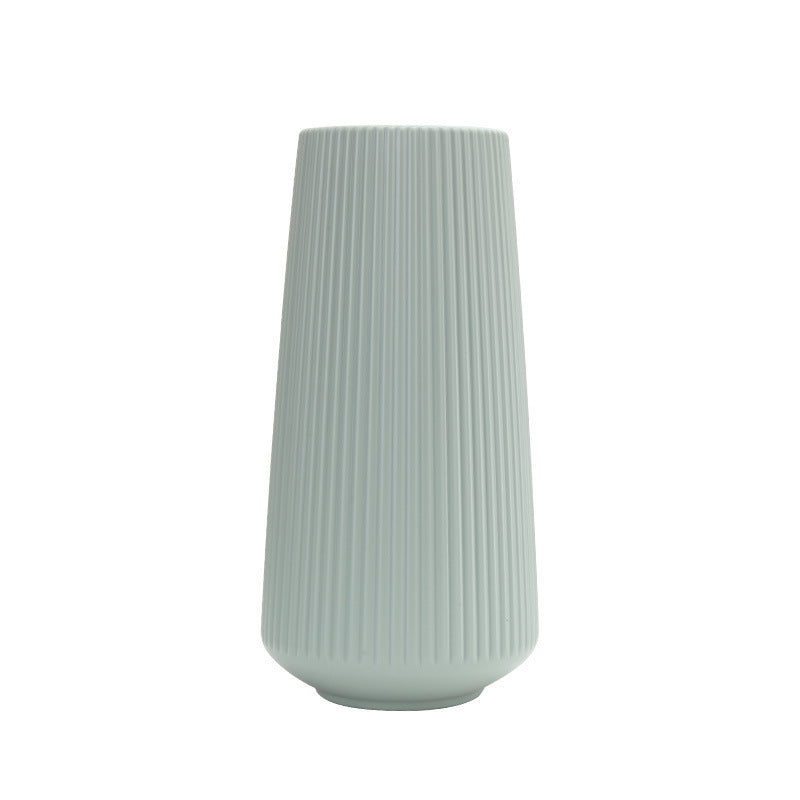 Large Simple Plastic Vase Dry And Wet  Flower Arrangement Container 613177713394