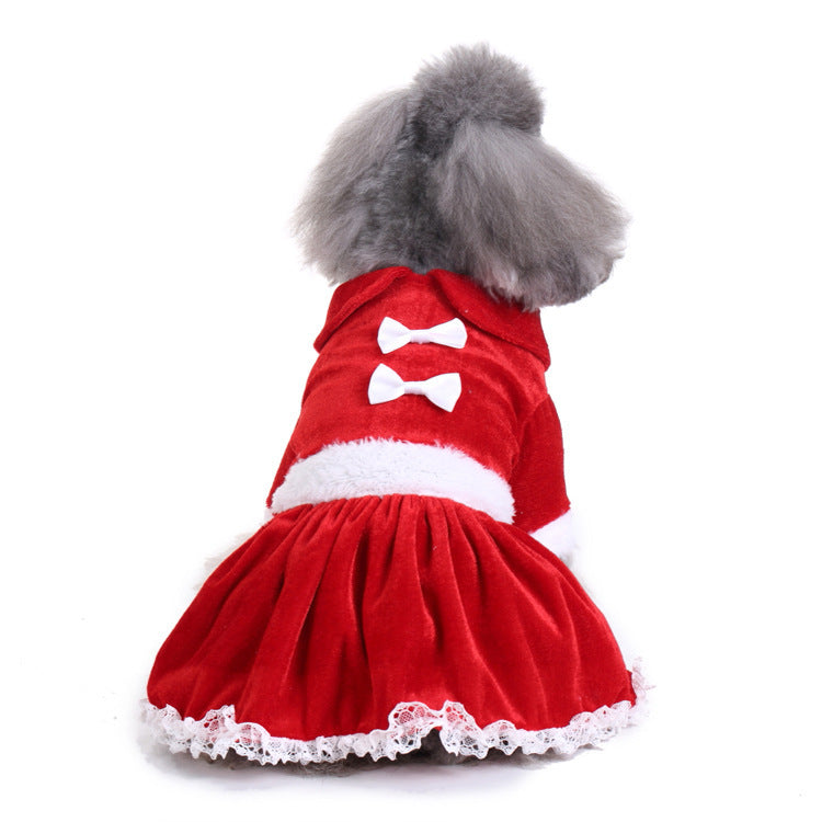Dog supplies pet christmas clothes 613567557930