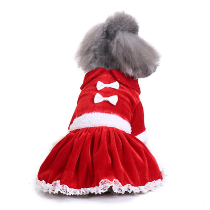 Dog supplies pet christmas clothes 613567557930