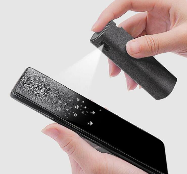 2 In 1 Phone Computer Screen Cleaner Kit For Screen Dust Removal Microfiber Cloth Set - 图片 2