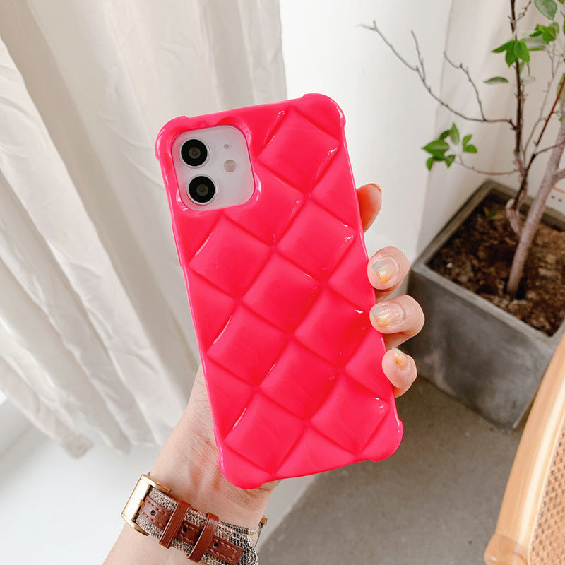 Creative Three-dimensional Rhombus Simple Mobile Phone Case 614737e3 4d6a 40cd aa87 4848f3038115
