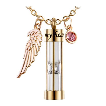 Cremation Necklace Eternal Hourglass Pendant Souvenirs 61480308 5d62 4b6e 8778 9ac62165efb8