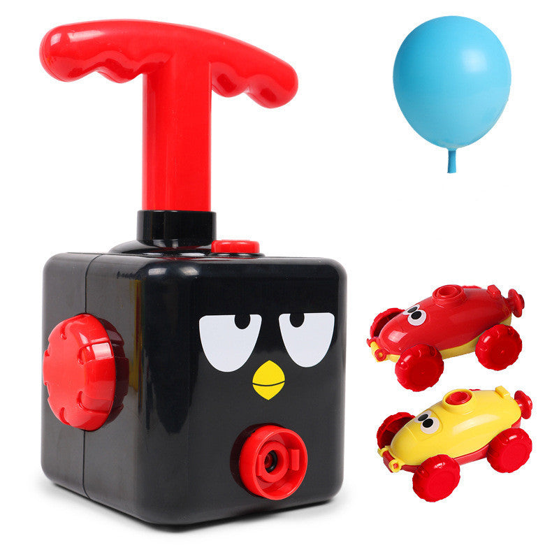 Power Balloon Launch Tower Toy Puzzle  Education Inertia Air Power Balloon Car Science Experimen Toy For Children Gift 615583