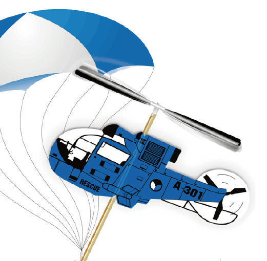 Double - wing rubber - powered aircraft 616986250961