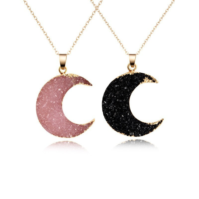 Moon Necklace Sweater Chain Pendant Foreign Trade Necklace 6169d449 1f4d 4a2e 9562 feb980775032