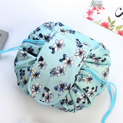 Portable waterproof drawstring cosmetic bag 6178617695941