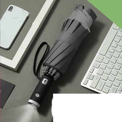 Full-automatic Car LED Light Reflective Strip Folding Umbrella 617e9628 09ad 40cb 99c0 e527f83c2448