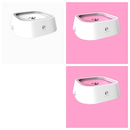 1.5L Cat Dog Water Bowl Carried Floating Bowl Anti-Overflow Slow Water Feeder Dispenser Pet Fountain ABS&PP Dog Supplies - HD Wireless Product #22