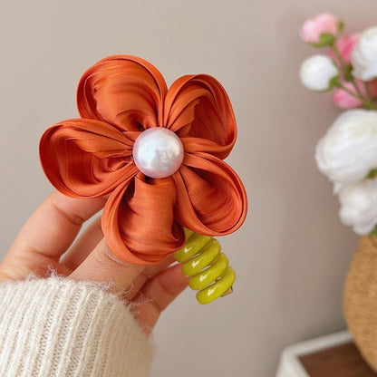 Telephone Wire Hair Ties Hair Rope Hair-binding High Elasticity Not Tight Hair 61931564 bbc7 4b97 8739 f79ade690b8f
