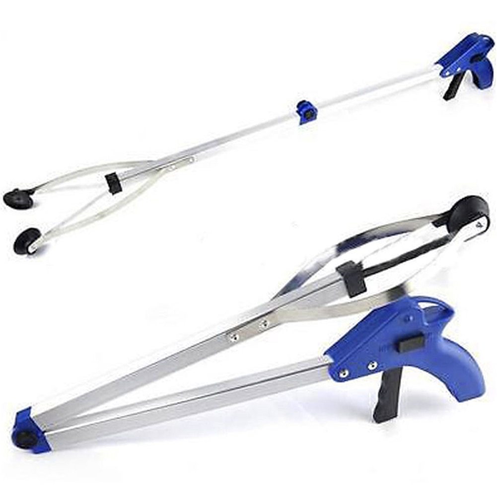 Aluminum alloy folding garbage clip picking device Household picking device Sanitation garbage clamp health clip 619391342627