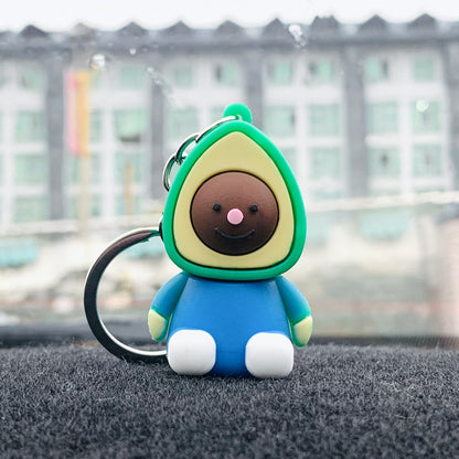 Cartoon Three-dimensional Key Chain Pendant PVC Travel Souvenir 619bb1f6 6eaa 4ec1 b90f 574218507985