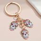 Hot Selling Dripping Oil Alloy Colorful Owl Ladybug Dark Flower Ghost Face Keychain Bag Ornaments 619ffc2b 8490 4f42 a30c 206