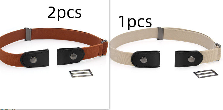 New Slim Elastic Invisible Belt Simple Lazy Belt Fat Elastic Leather 61ab3e71 0921 4cdd bdc2 200565a180ec