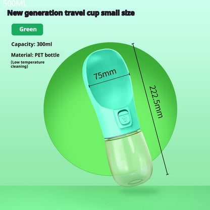 Pet Dog Water Bottle Feeder Bowl Portable Water Food Bottle Pets Outdoor Travel Drinking Dog Bowls Water Bowl For Dogs 61b5b2