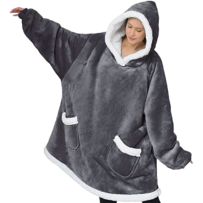 Winter TV Hoodie Blanket Winter Warm Home Clothes Women Men Oversized Pullover With Pockets 61c2cb81 410d 42b8 8e32 c734bd988