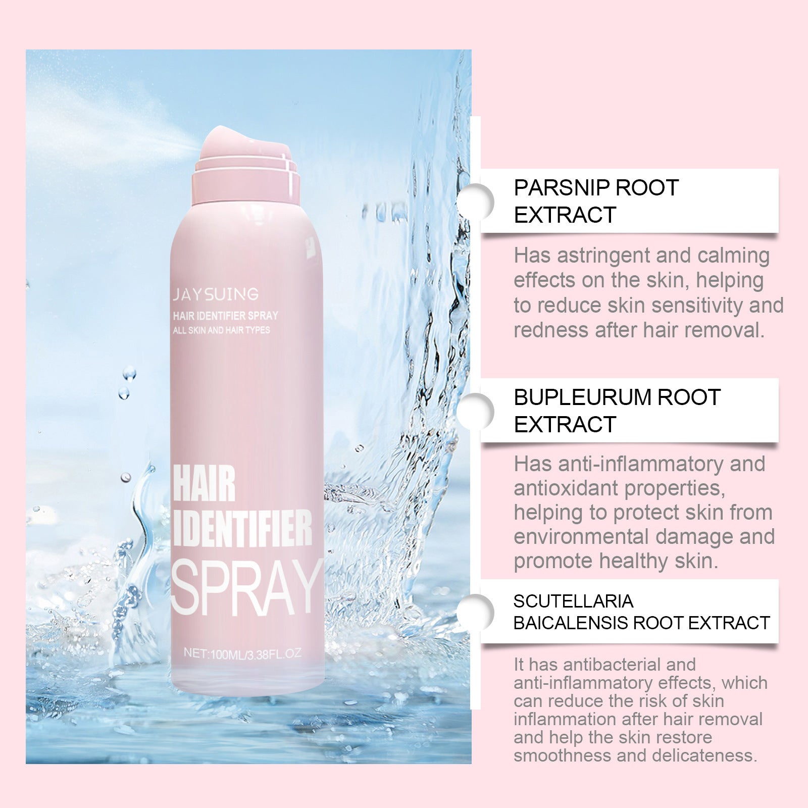 Hair Identifier Spray Set For Face Shaving Moisturizing Dermaplaner Spray For Face Shaving Skin Care 61c810f6 4c0e 4714 99bb 