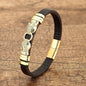 Men's Retro Leather  Rope Bracelet 61e59a49 2aff 497e 9d11 1fa15b96fc99