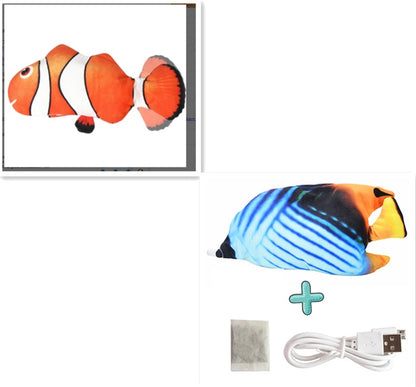 Electric Funny Cat Simulation Fish Beating Usb Jumping Cat Toy 61ff1677 6216 4f5c 8b17 d7cedffb9b14