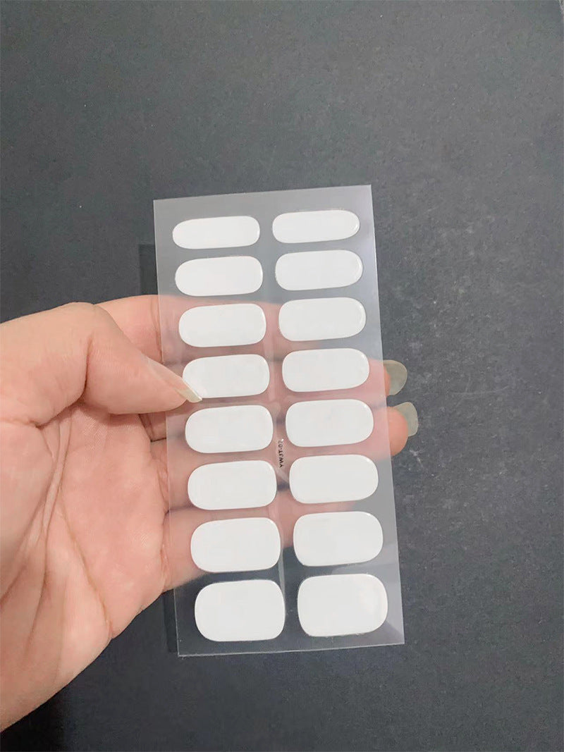 Waterproof And Durable Second Generation Semi-cured UV Nail Beauty Stickers 62026e56 e9f8 41c9 bcd2 7c1e1251698d