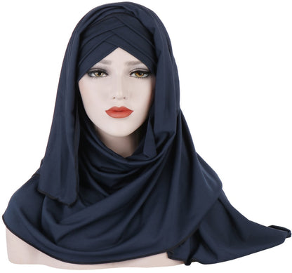Muslim Lady Fashion Patch Hijab 62055785383