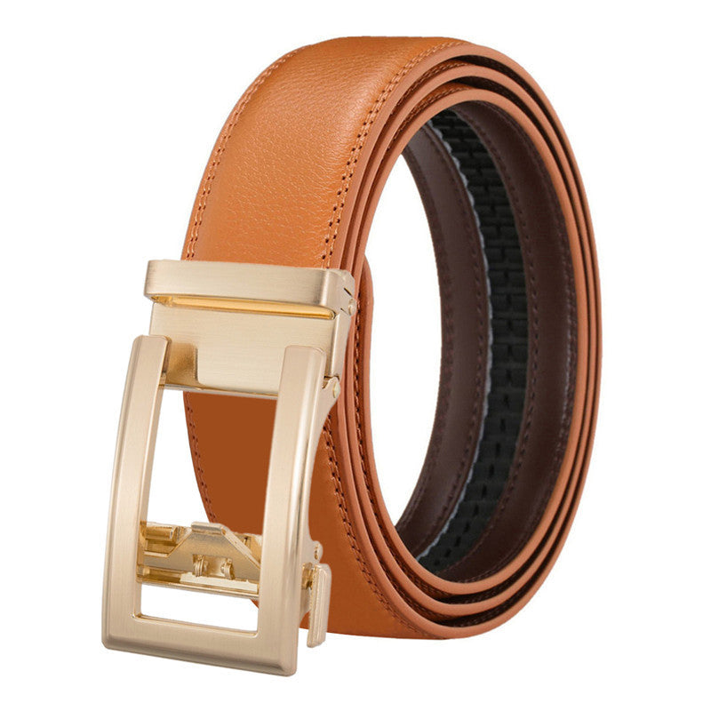 Men's Leather Belt Automatic Buckle 62060026 63ef 4594 8b38 de273802e60c
