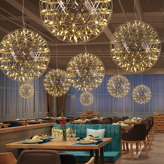 Spark Ball Restaurant Full Sky Star Chandelier 620be439 3177 4f2d 9338 353572fa9841
