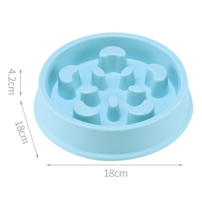 Pet Bowl Anti Choking Slow Feeding Puzzle Feeder 62180509264400
