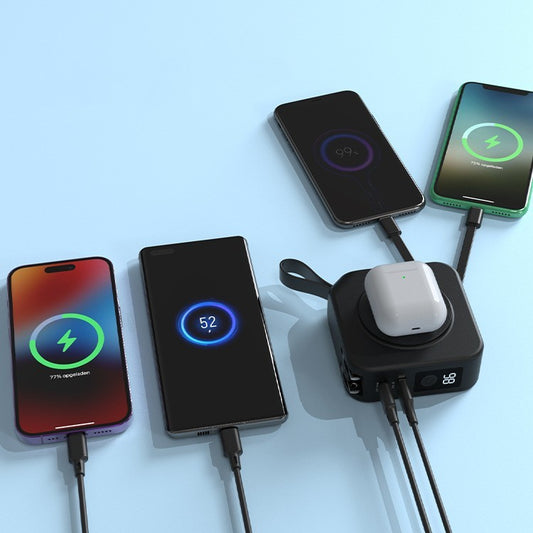Magnetic Wireless Power Bank Five-in-one - 图片 1