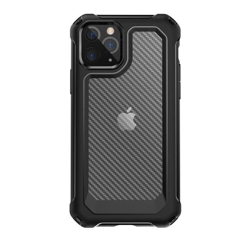 Carbon Fiber Transparent TPU PC Two-in-one Phone Case 622537fc cddc 42fd a0ff 9473d718031c