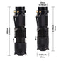 Aluminum alloy mini flashlight 622745177094