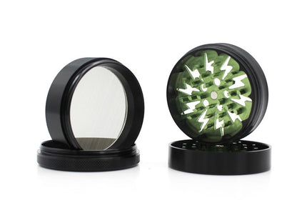 Aluminum Spice Grinder with Pollen Scraper 623794864292