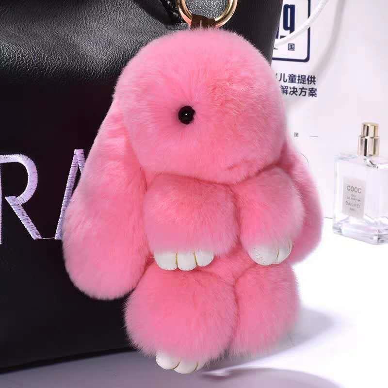 Fashionable Cotton Cute Rabbit Keychain Pendant 6238bfe8 c355 4d2c 91c9 74e847c2f568