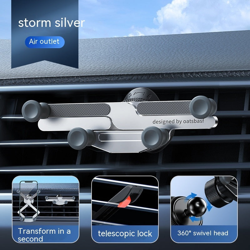 New Invisible Alloy On-board Bracket Paste Gravity Bracket - 图片 5